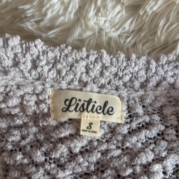 Women's popcorn sweater! - Picture 4 of 5